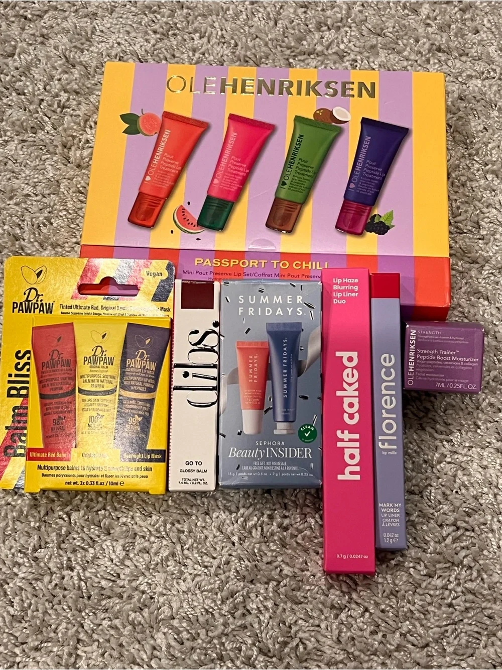 Ole Henriksen Velvet Gloss Trio with Pink and Coral Tubes